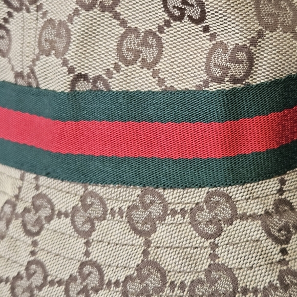 Gucci GG Monogram Sherry Line Bucket Hat - Picture 2 of 14